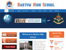 Tablet Screenshot of bartowhighschool.com